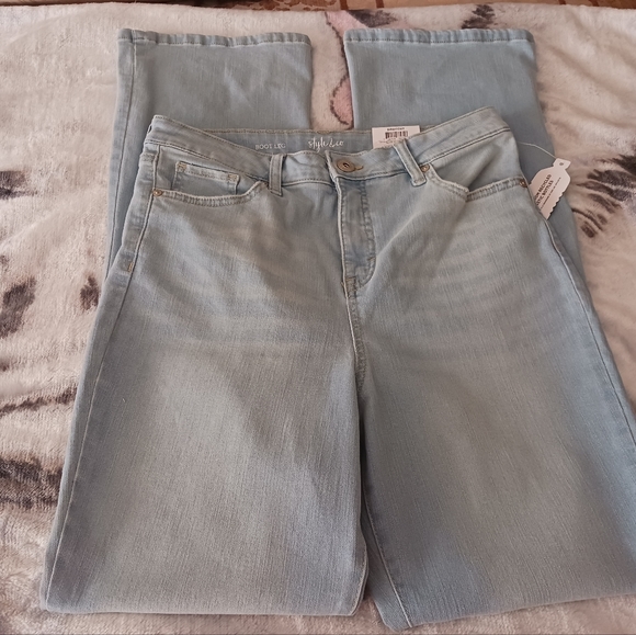 Style & Co High-rise  Boot Cut Jean's 10 NWT - Picture 4 of 11